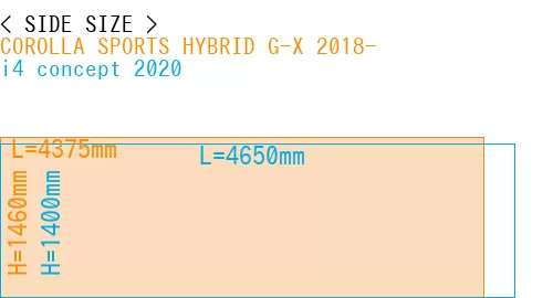 #COROLLA SPORTS HYBRID G-X 2018- + i4 concept 2020